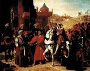 Jean-Auguste Dominique Ingres The Entry of the Future Charles V into Paris in 1358 Norge oil painting reproduction